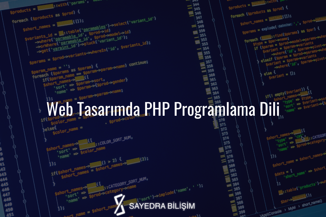 Web Tasarımda PHP Programlama Dili