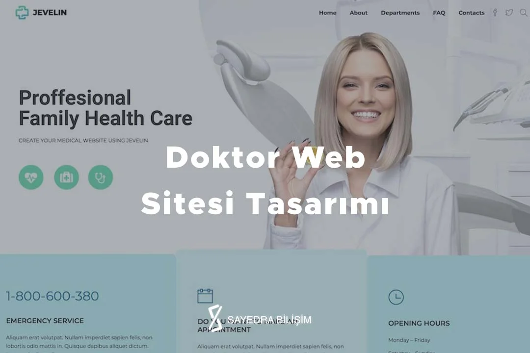 Doktor Web Sitesi Tasarımı
